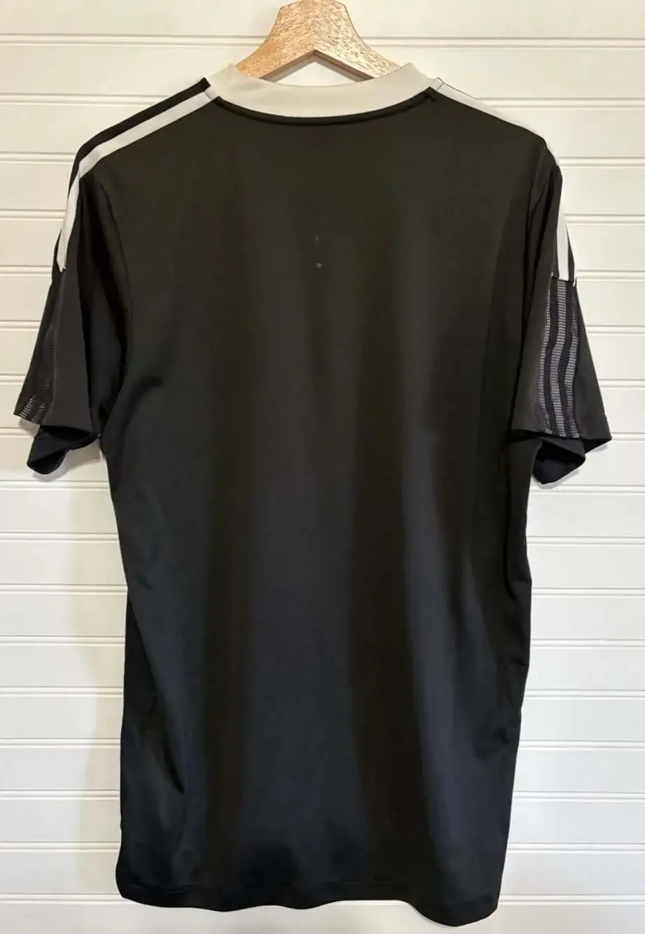 Adidas TFA Total Football Academy Training Soccer Jersey Black Size L - Picture 3 of 7